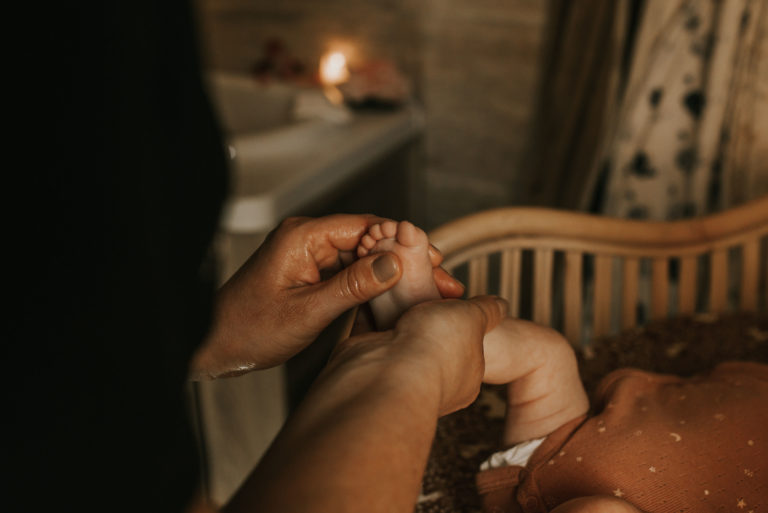 Massage bébé