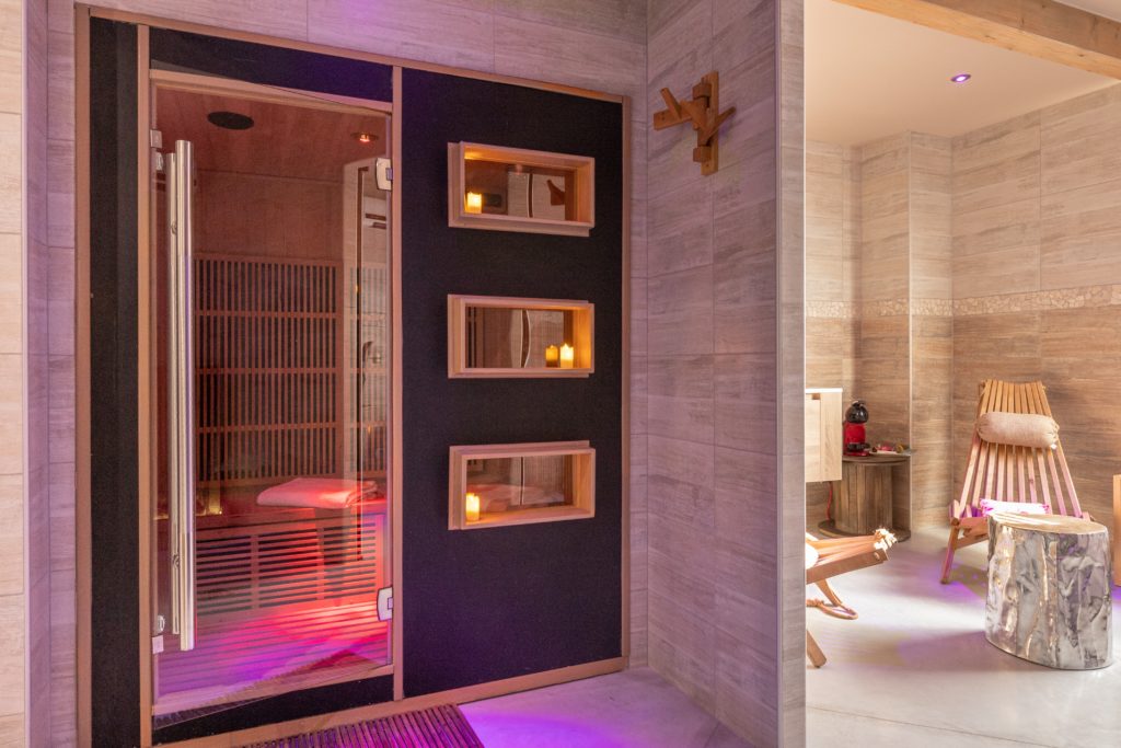 sauna espace bien être